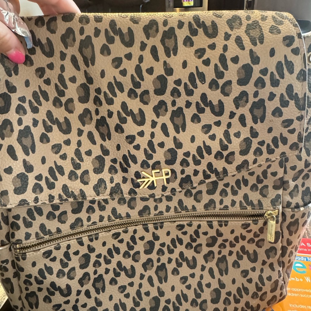 Freshly Picked Leopard Print Baby Bag